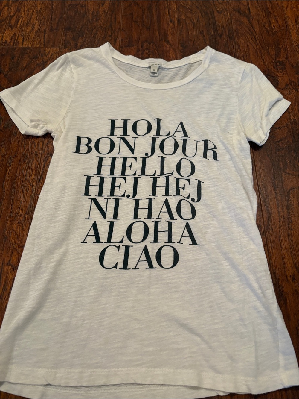 J Crew graphic tee